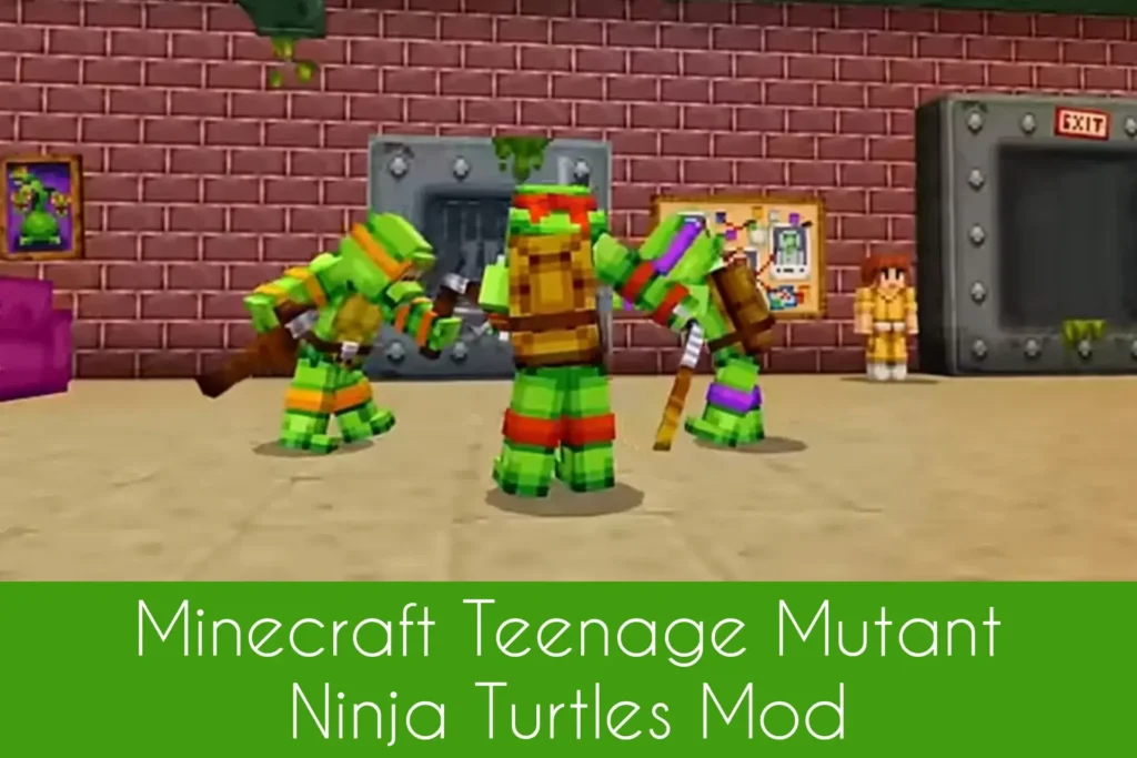 Minecraft Teenage Mutant Ninja Turtles Mod