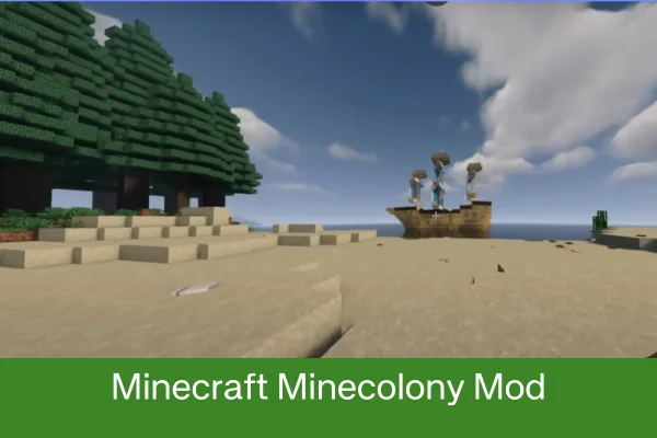 Minecraft MineColony Mod