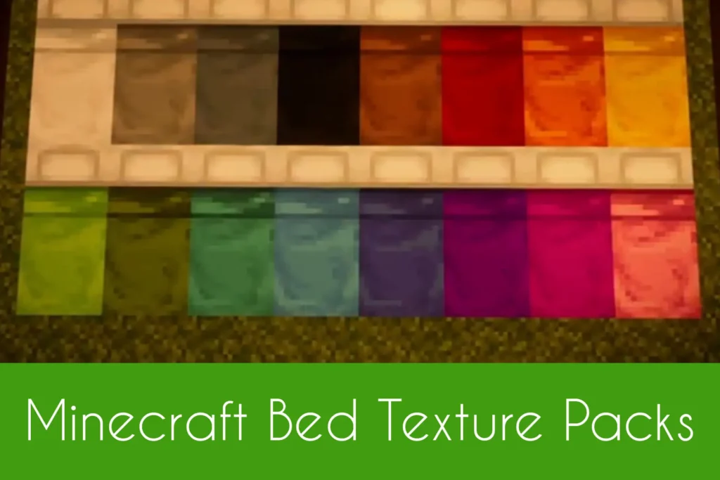 Fancy Bed Texture Packs For Minecraft