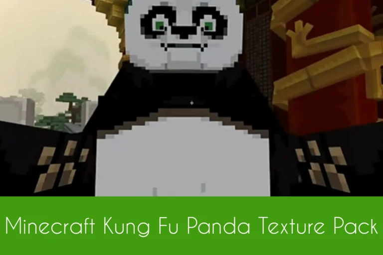 Minecraft Kung Fu Panda Texture Pack