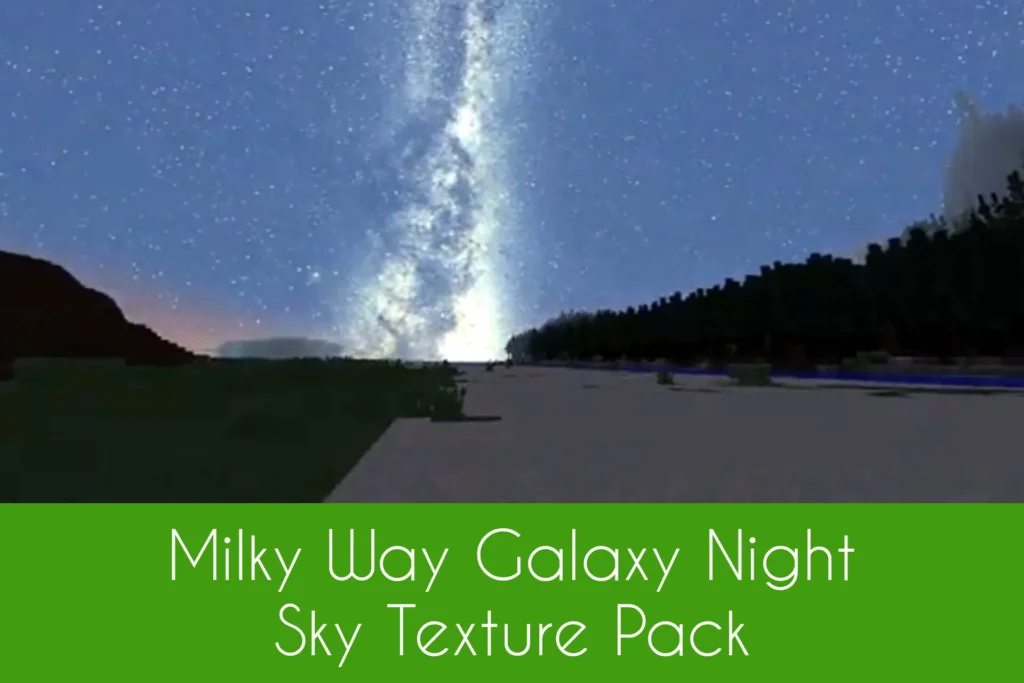 Milky Way Galaxy Night Sky Texture Pack