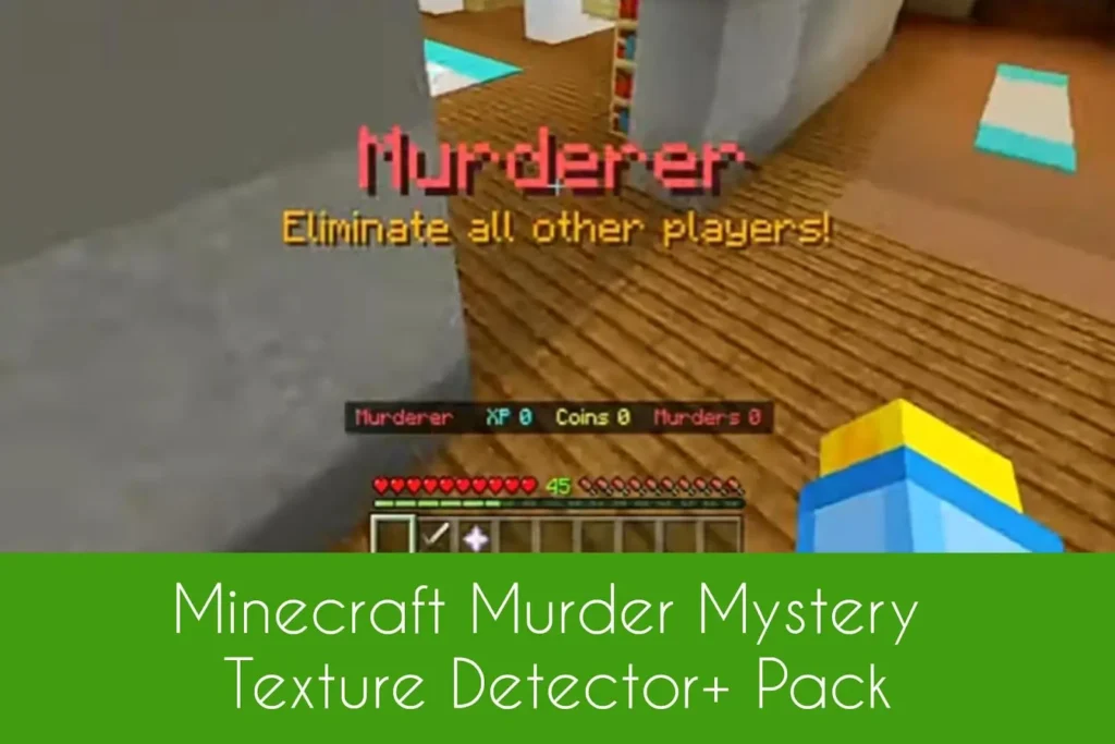 Minecraft Murder Mystery Texture Detector+ Pack