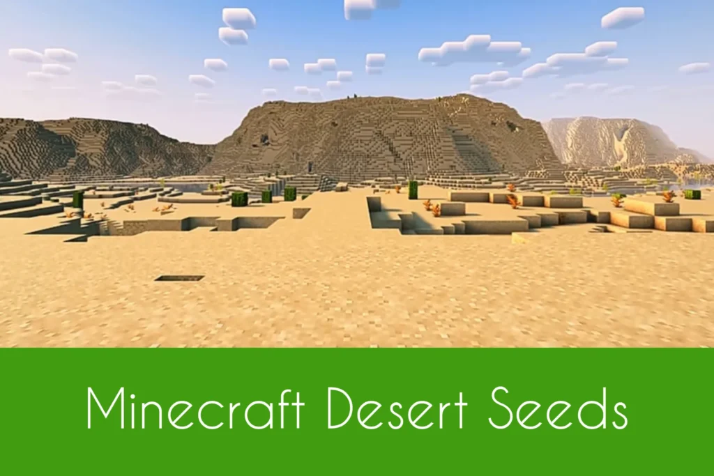 Minecraft Desert Seeds