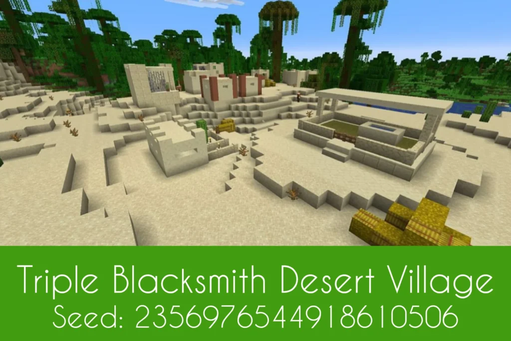 Triple Blacksmith Desert Village