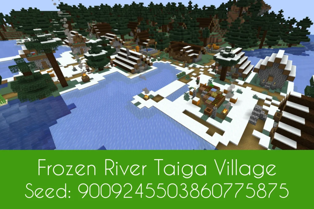 Frozen River Taiga Village