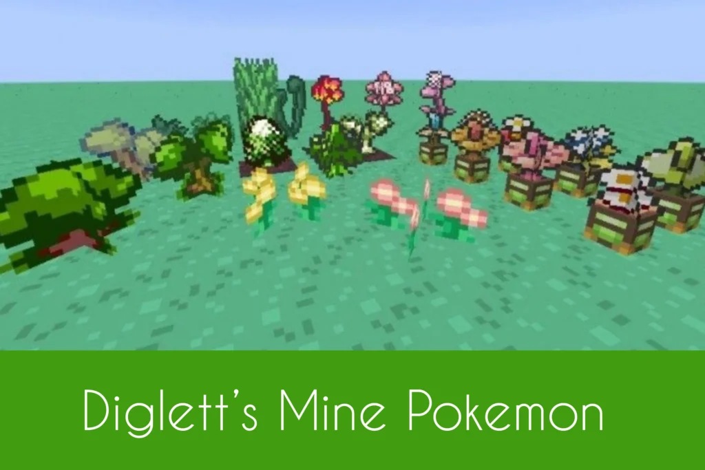 Diglett’s Mine Pokemon Texture Pack