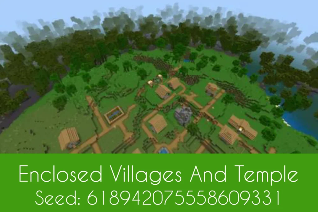 Enclosed Villages And Temple