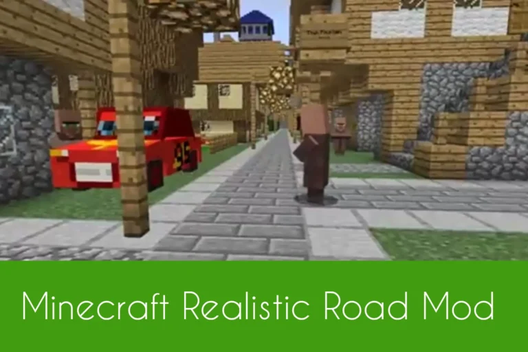 Minecraft Realistic Road Mod