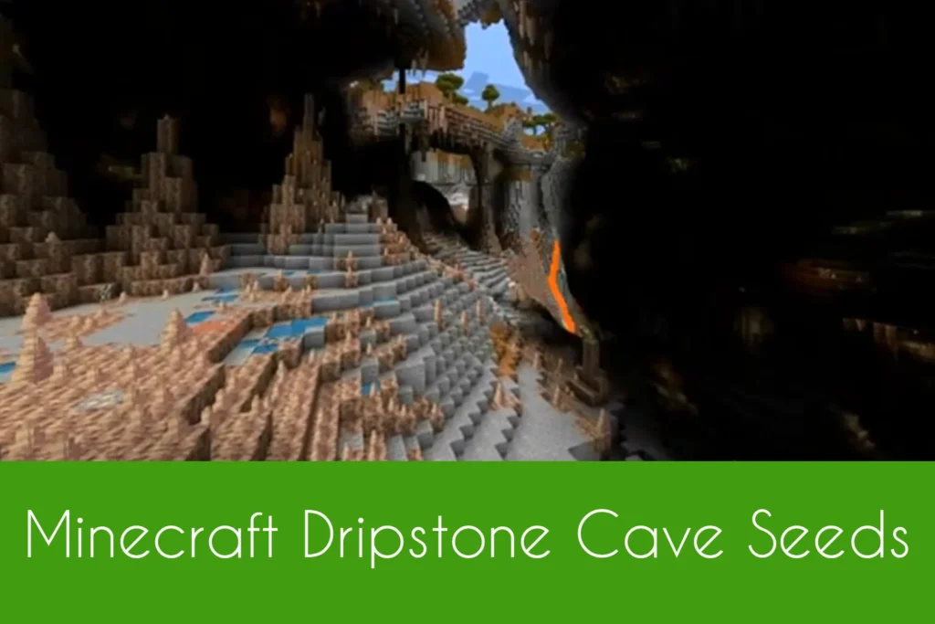 Minecraft Dripstone Cave Seeds