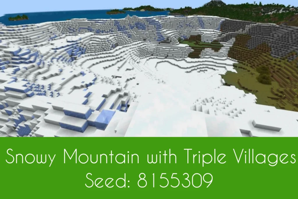 Snowy Mountains with Triple Villages