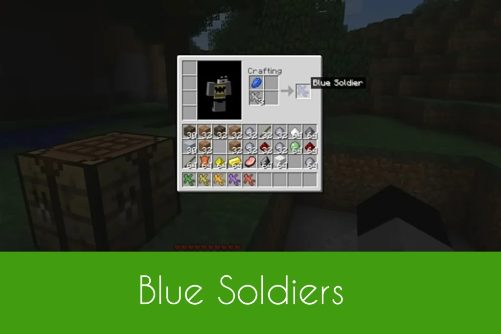 blue soldier