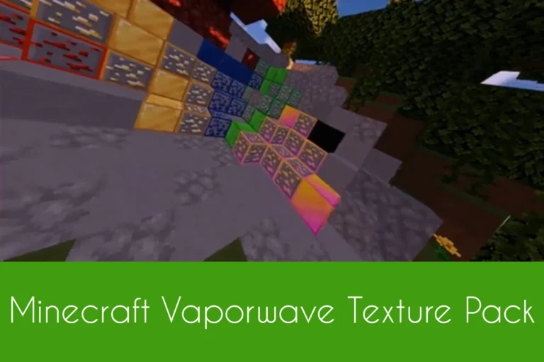 Minecraft Vaporwave Texture Pack 