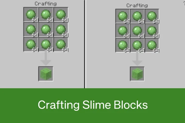 Craft Slime Blocks