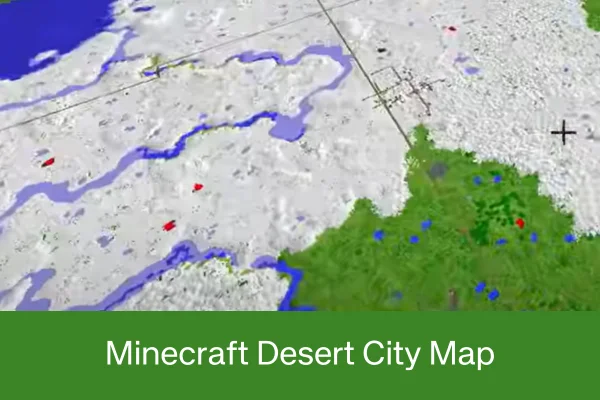 Minecraft Desert City Map