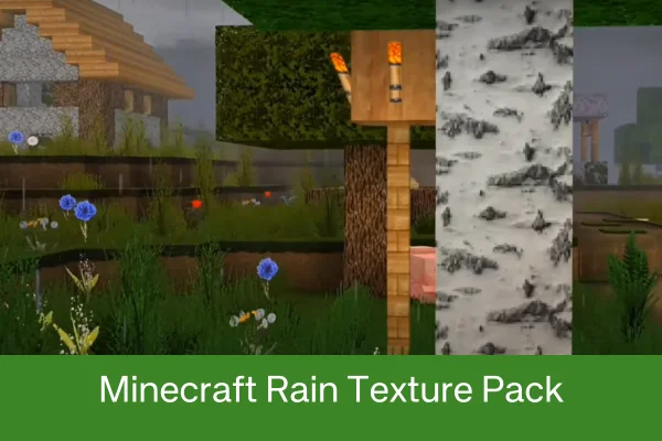 Minecraft Rain Texture Pack