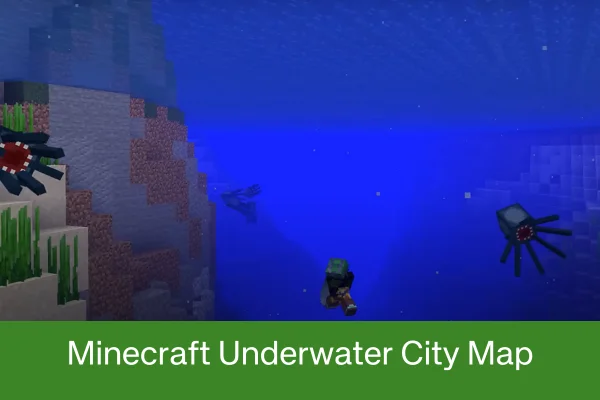 Minecraft Underwater City Map