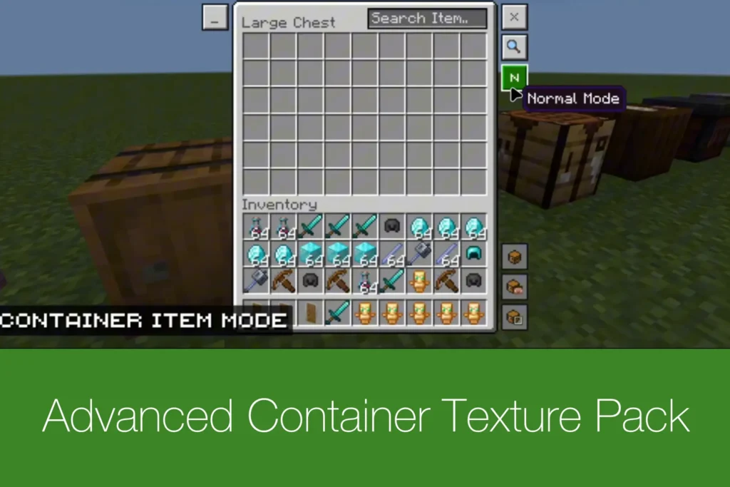 Minecraft Advanced Container Texture Pack