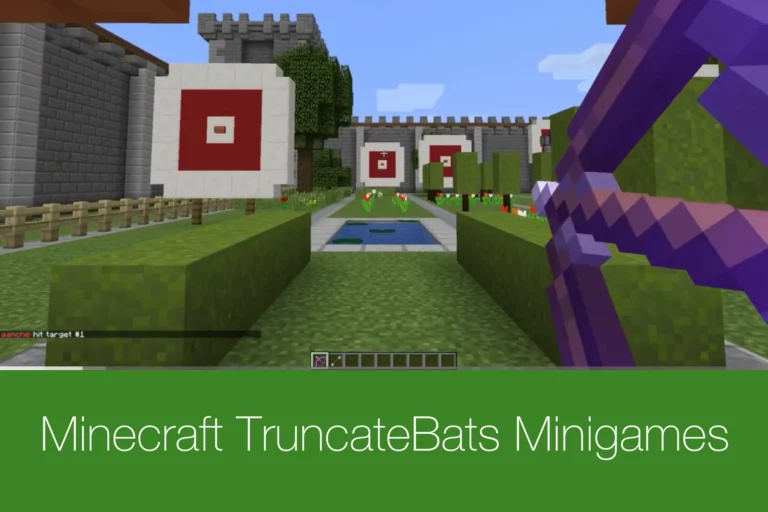 Minecraft TruncateBats Minigames Map