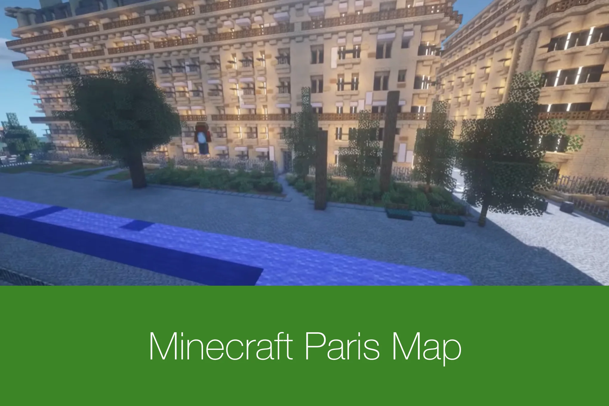 Minecraft Paris Map
