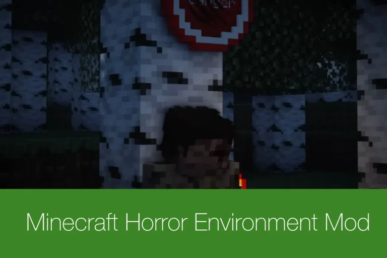 Minecraft Horror Environment Mod