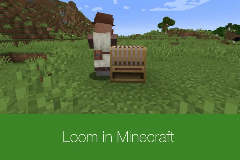 How to Make a Loom in Minecraft?