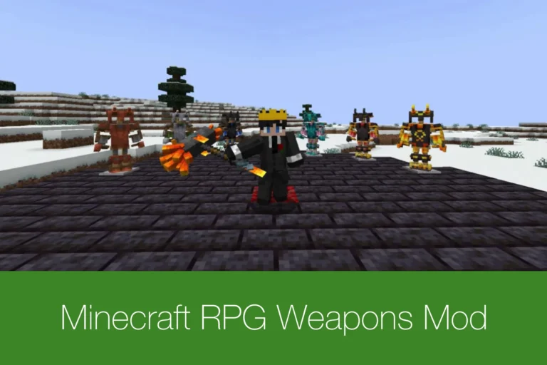 Minecraft RPG Weapons Mod