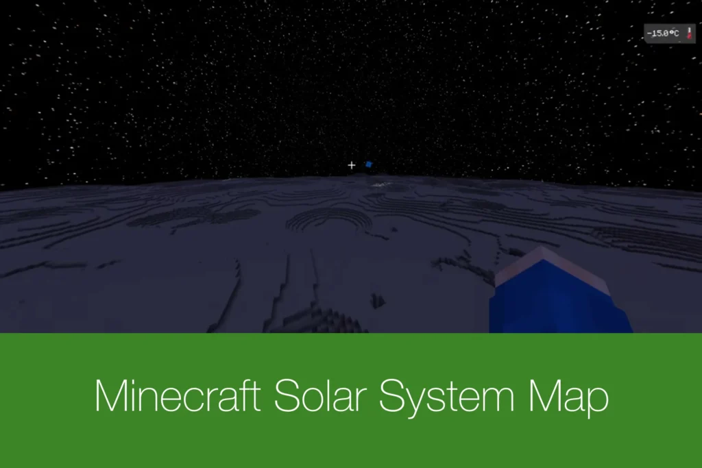 Minecraft Solar System Map