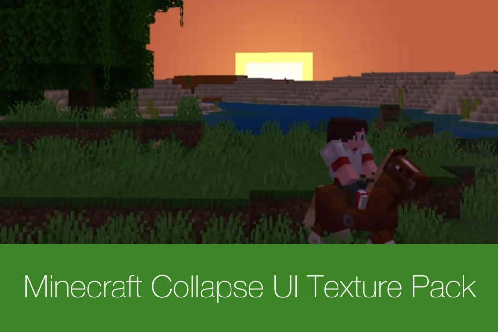 Minecraft Collapse UI Texture Pack