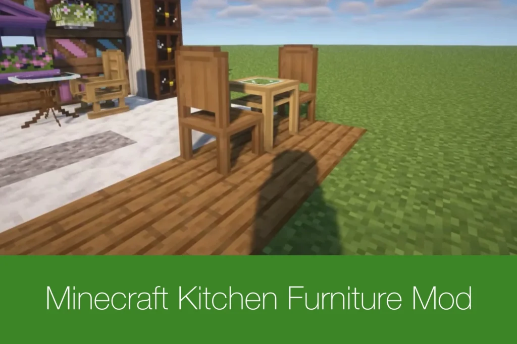 Minecraft Kitchen Furniture Mod